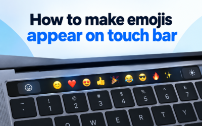 How to Make Emojis Appear on Touch Bar: Easy Step-by-Step Guide